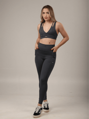 LEGGING FLEX CINZA