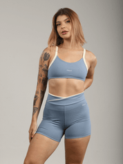 SHORT GROOVE AZUL LAGUNA