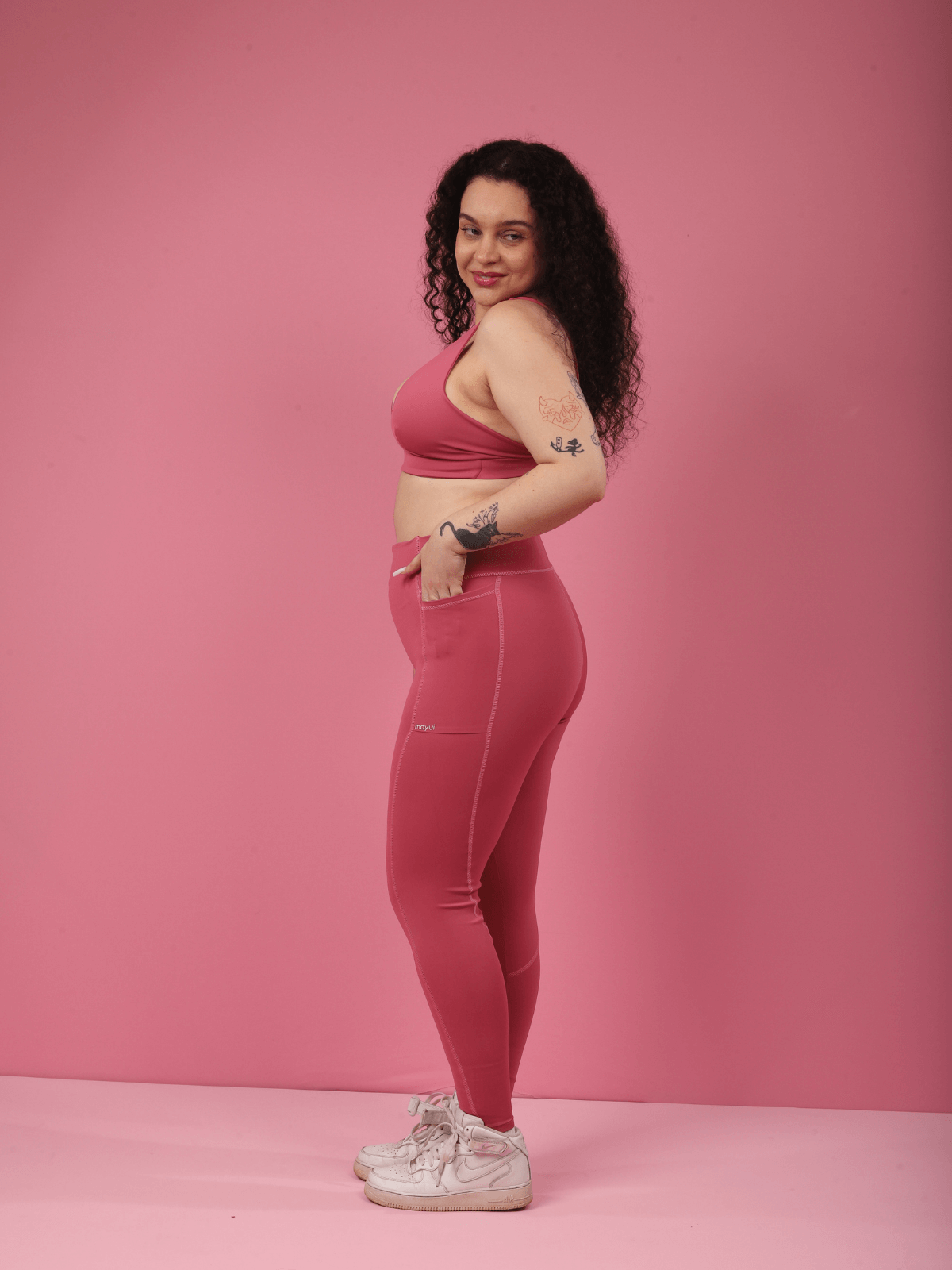 LEGGING FLEX ROSA VINTAGE