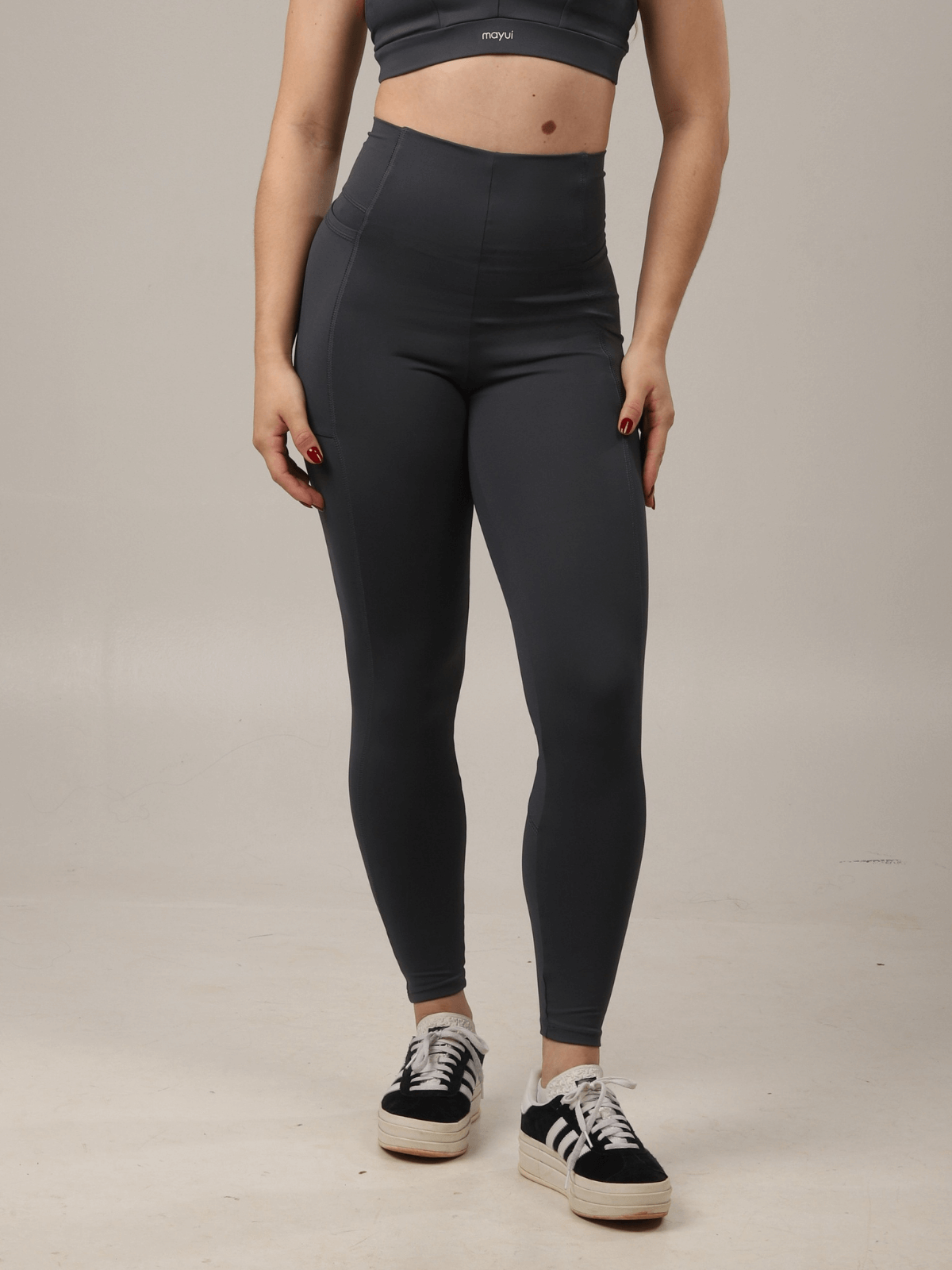 LEGGING FLEX CINZA