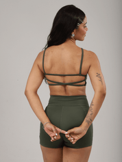 SHORT FLEX VERDE MILITAR