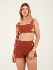 SHORT CUT FRAPÊ COM AREIA