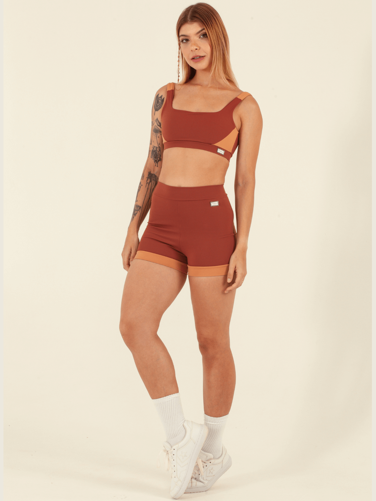 SHORT CUT FRAPÊ COM AREIA