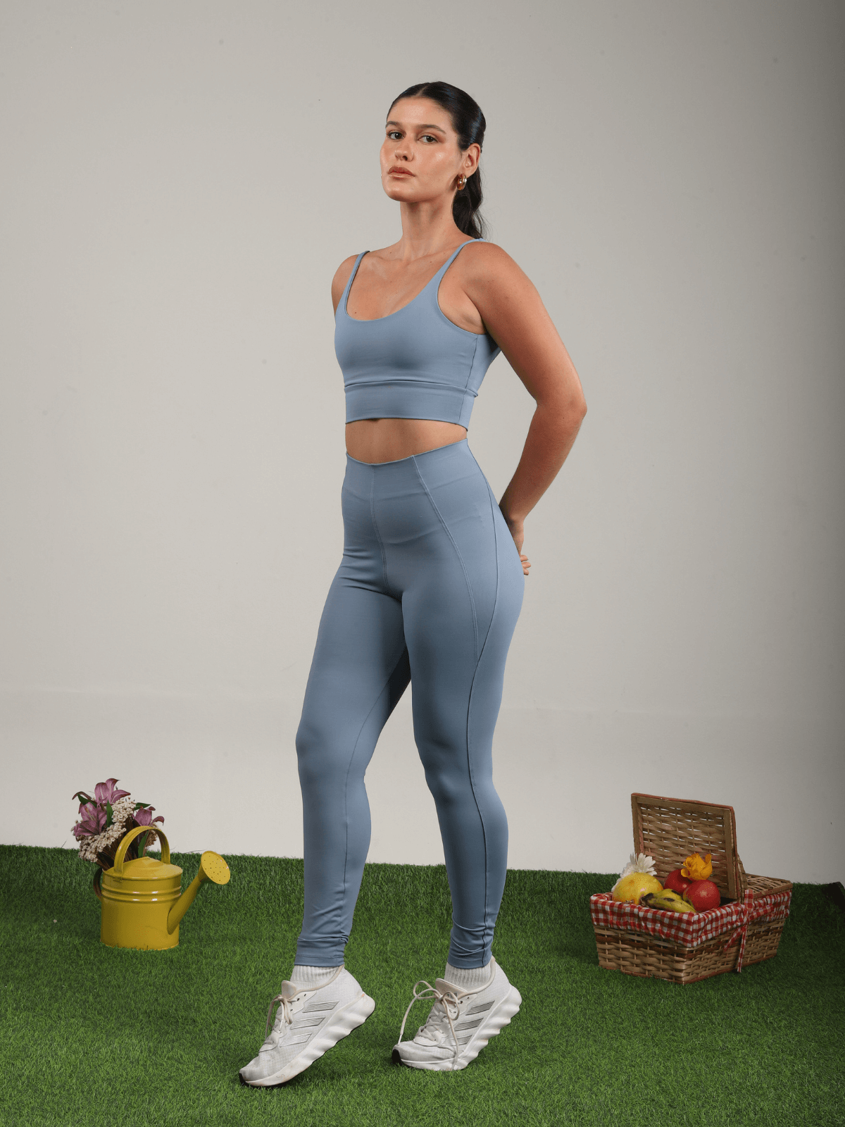 LEGGING HIT AZUL LAGUNA