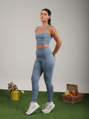 LEGGING HIT AZUL LAGUNA