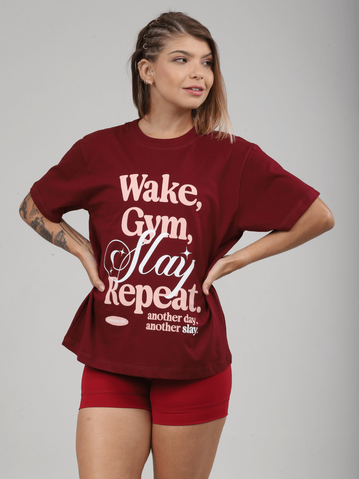 CAMISÃO  SLAY BORDÔ