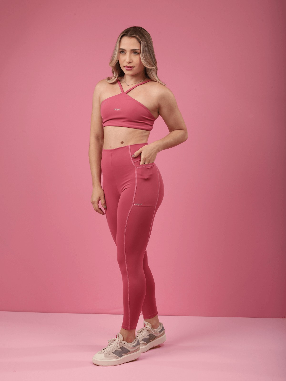 LEGGING FLEX ROSA VINTAGE