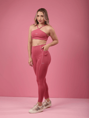 LEGGING FLEX ROSA VINTAGE