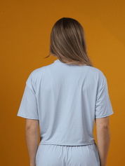 CROPPED FRESH OVERSIZED  FROZEN