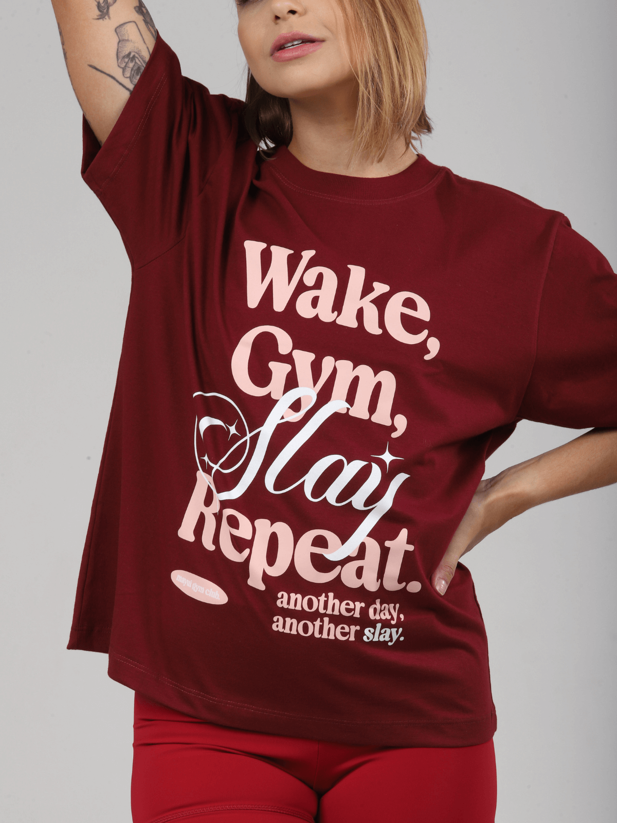 CAMISÃO  SLAY BORDÔ