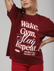 CAMISÃO  SLAY BORDÔ