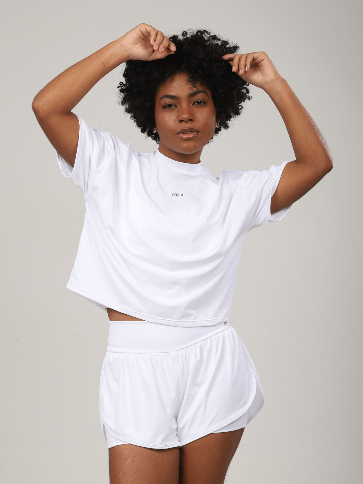 CROPPED FRESH OVERSIZED BRANCO