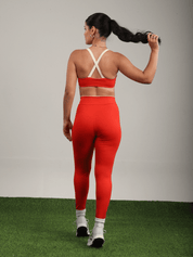 LEGGING GROOVE VERMELHO BLOOM