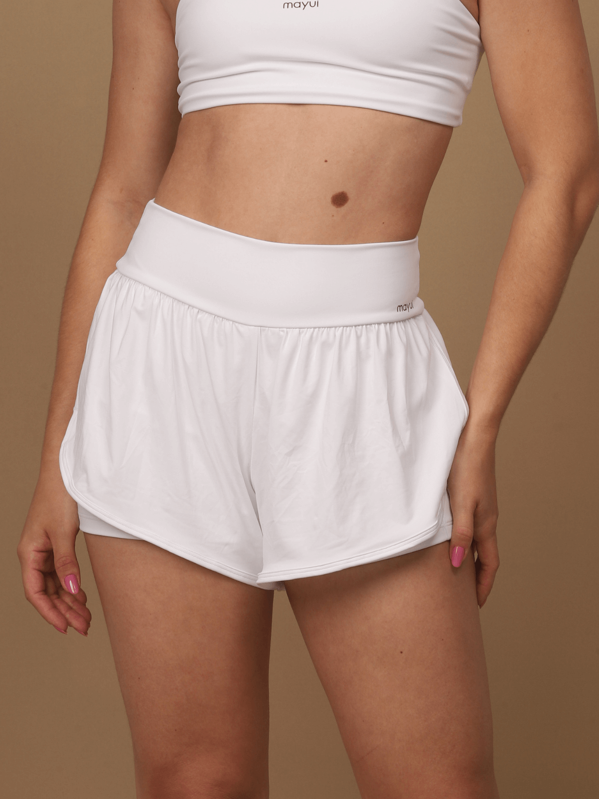 SHORT FRESH RUN BRANCO