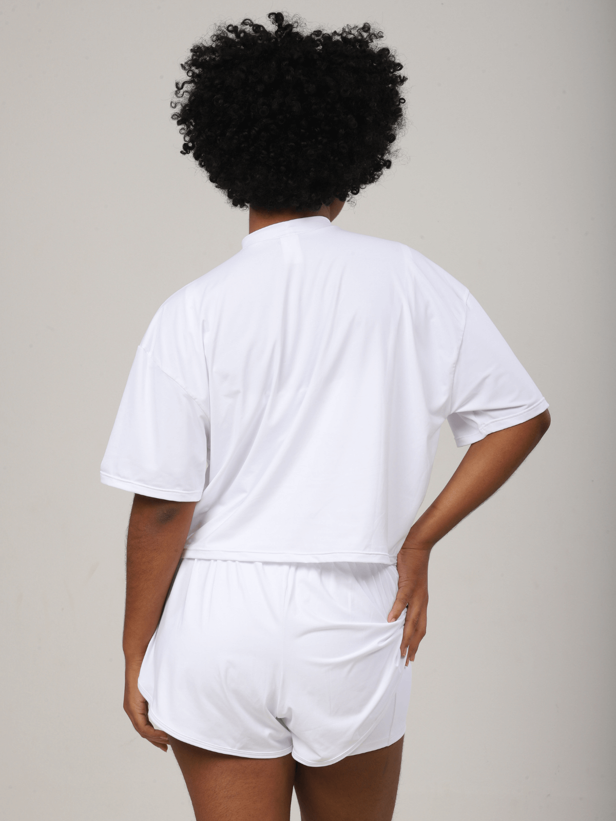 CROPPED FRESH OVERSIZED BRANCO