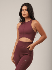 LEGGING FLEX BURGUNDY