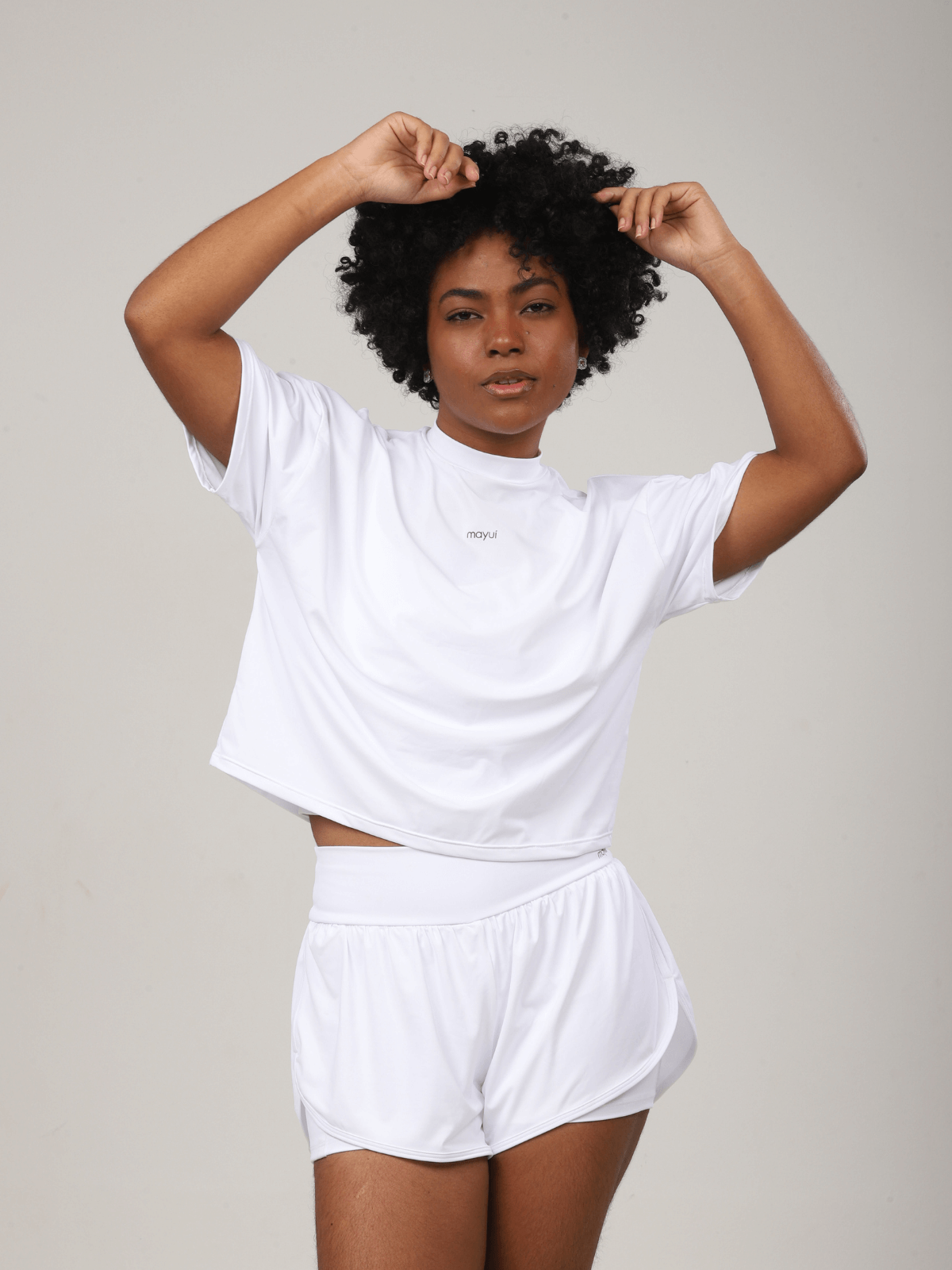 CROPPED FRESH OVERSIZED BRANCO