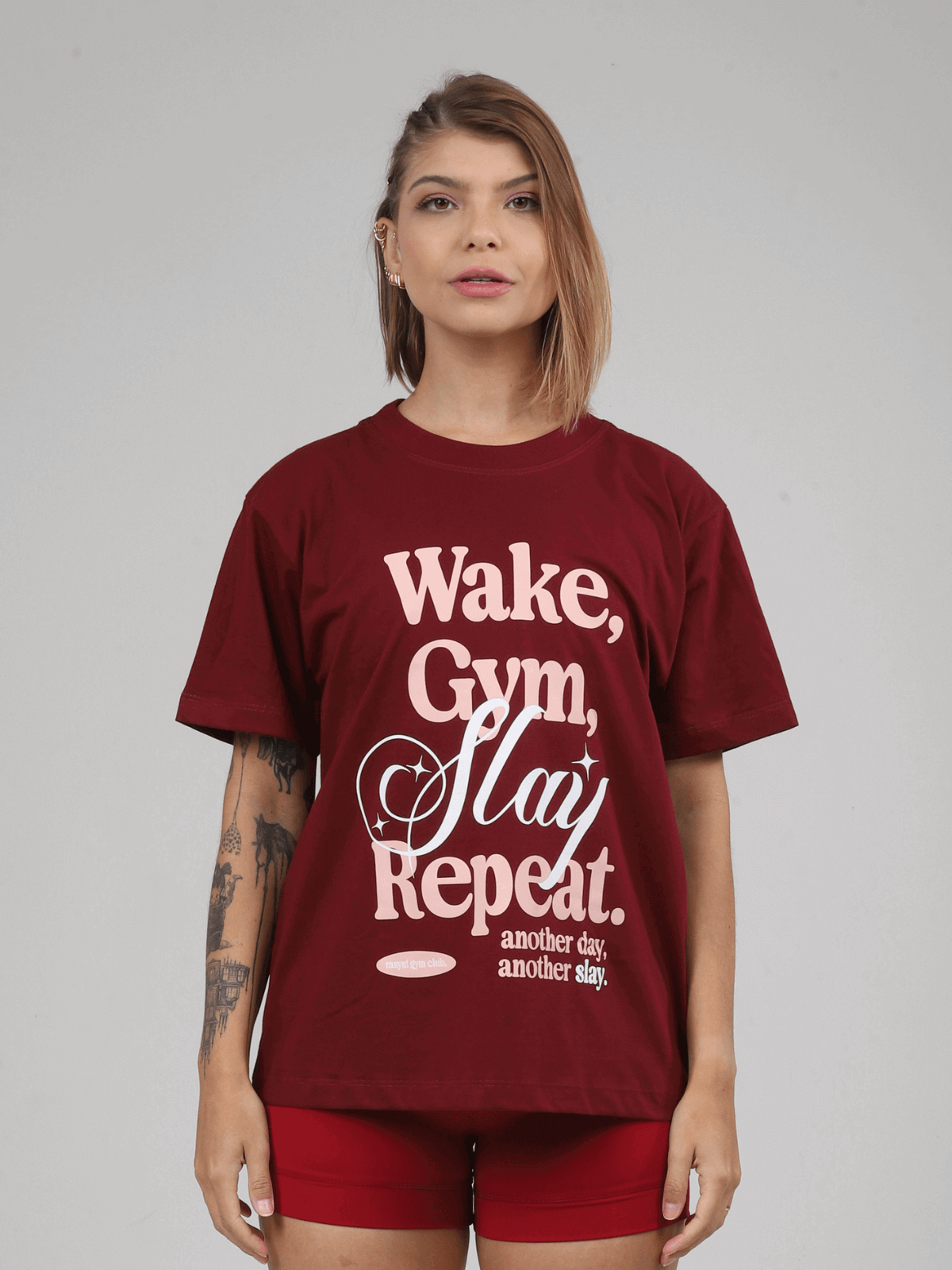 CAMISÃO  SLAY BORDÔ