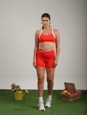 SHORT GROOVE VERMELHO BLOOM