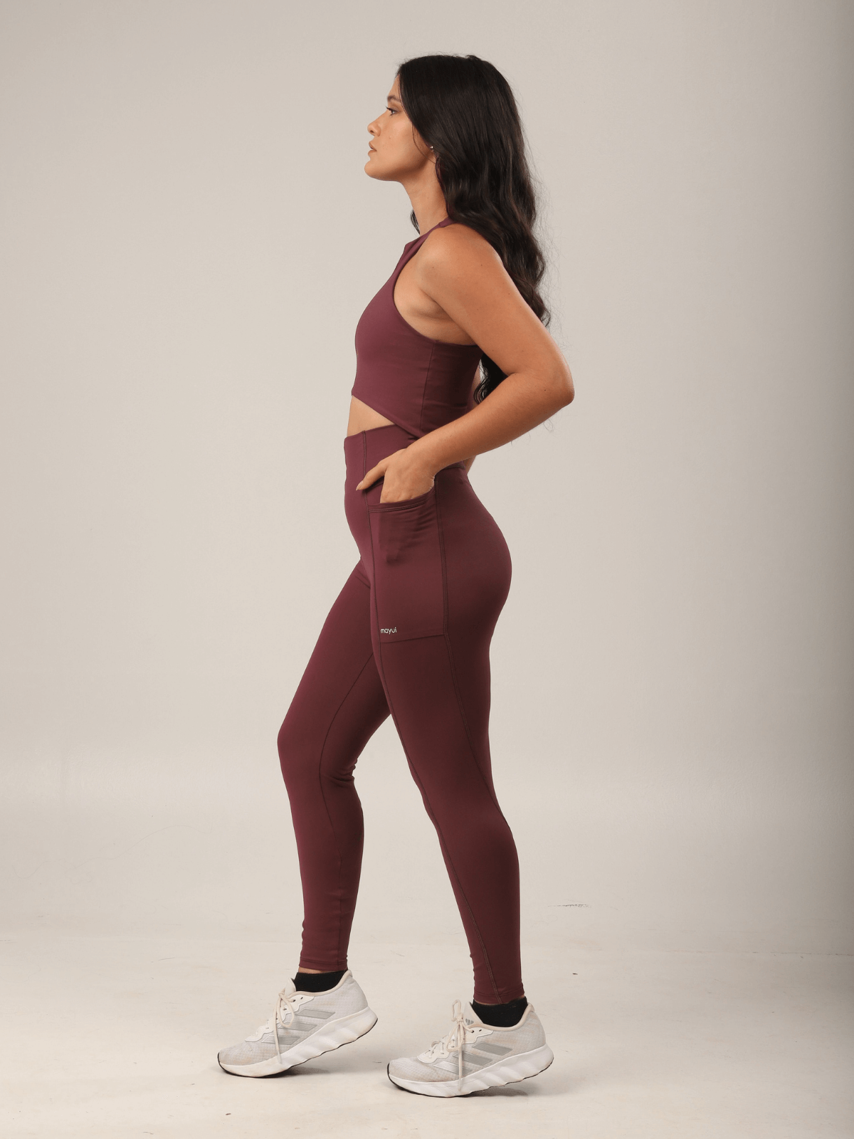 LEGGING FLEX BURGUNDY