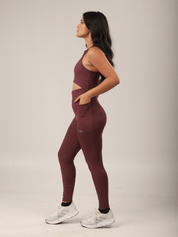 LEGGING FLEX BURGUNDY