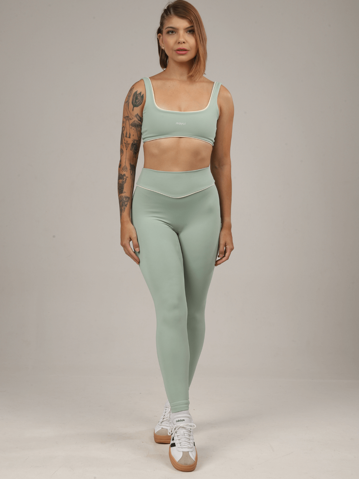 LEGGING ESSENTIAL PISTACHE