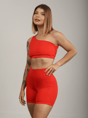 SHORT HIT VERMELHO BLOOM