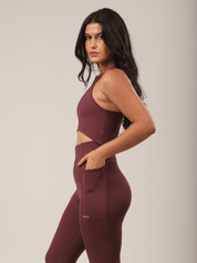 LEGGING FLEX BURGUNDY