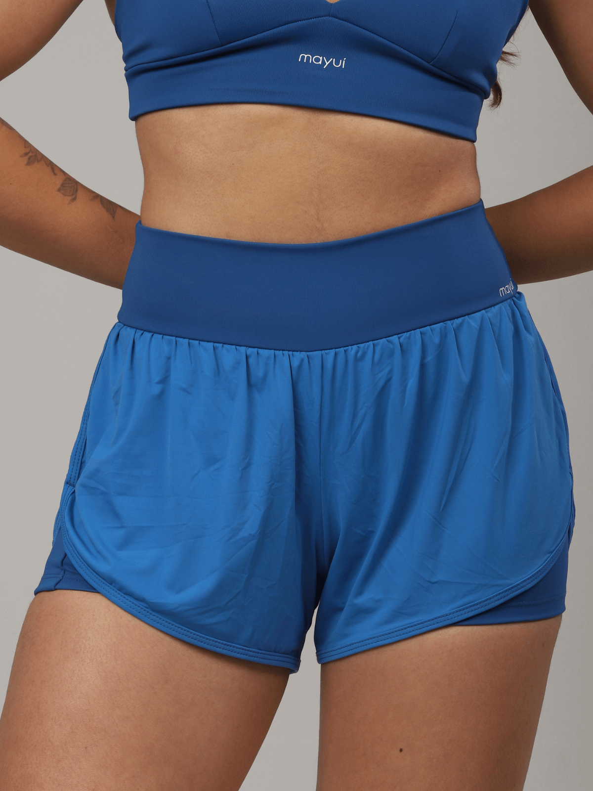 SHORT FRESH RUN AZUL ROYAL