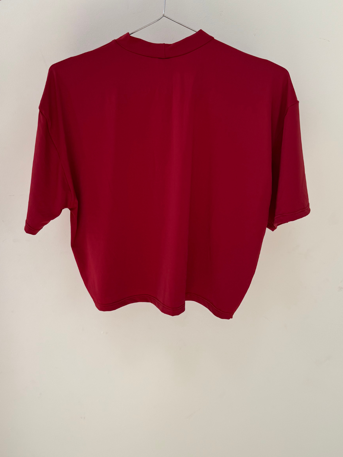 CROPPED FRESH OVERSIZED RED CHERRY