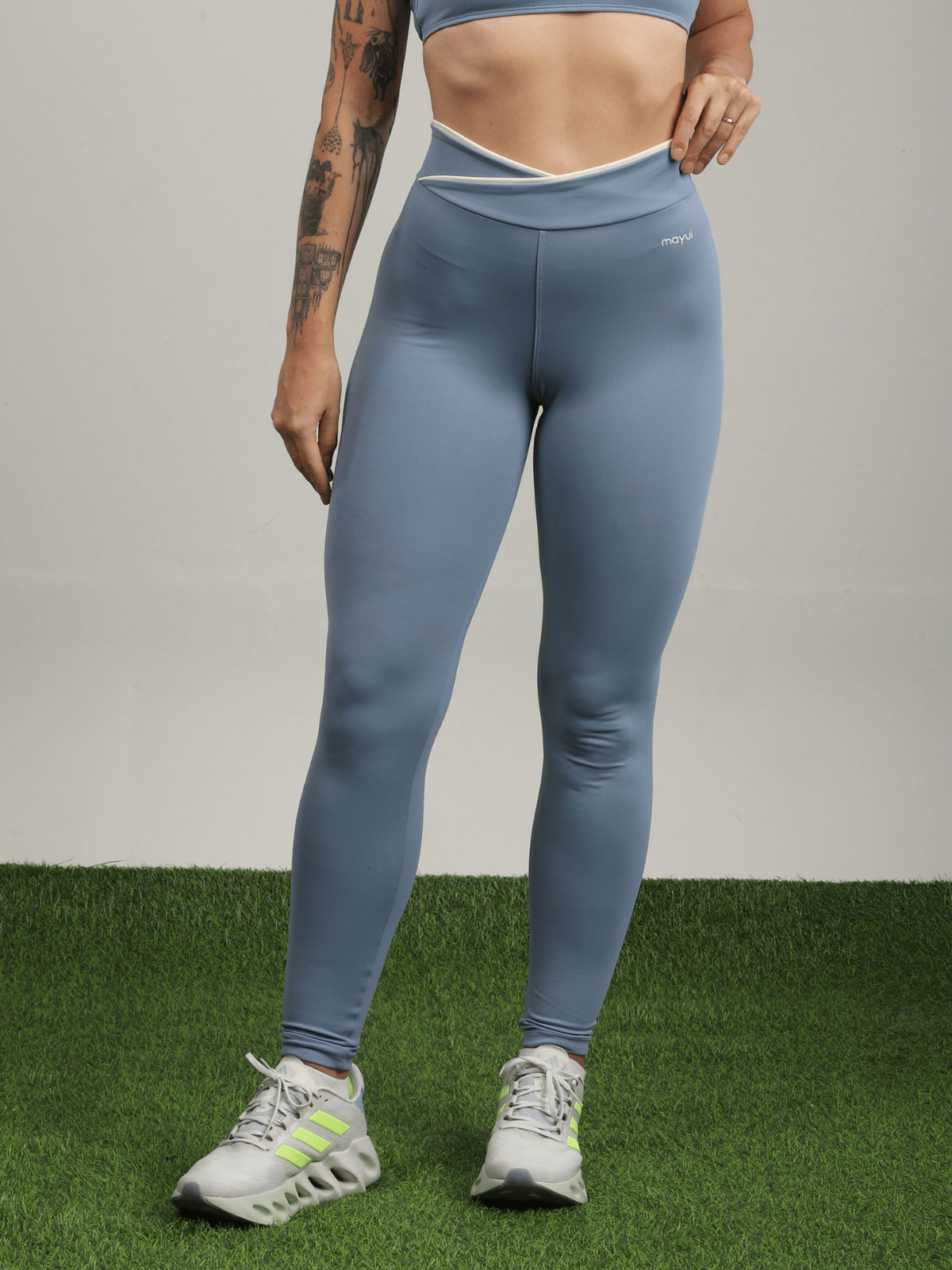 LEGGING GROOVE AZUL LAGUNA