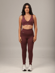 TOP STRAPPY  BURGUNDY