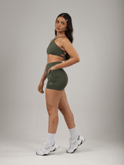 SHORT FLEX VERDE MILITAR