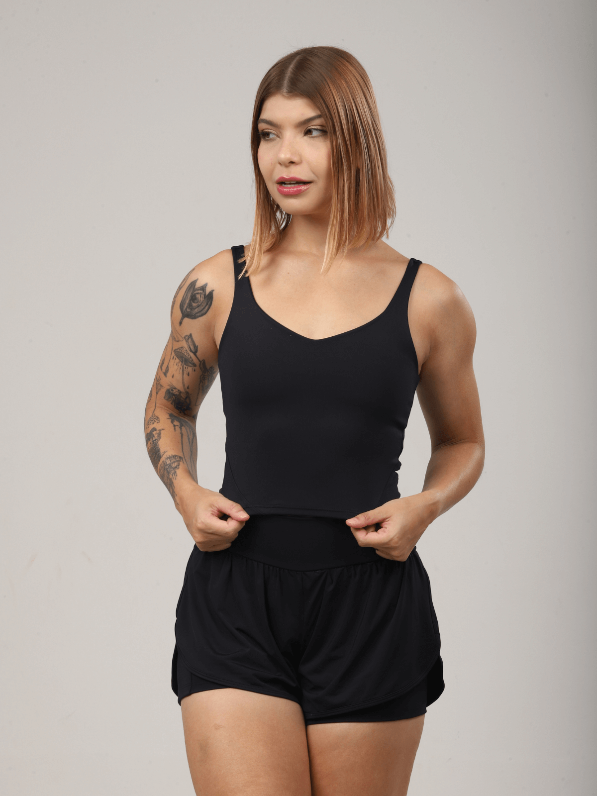 REGATA TANK PRETO