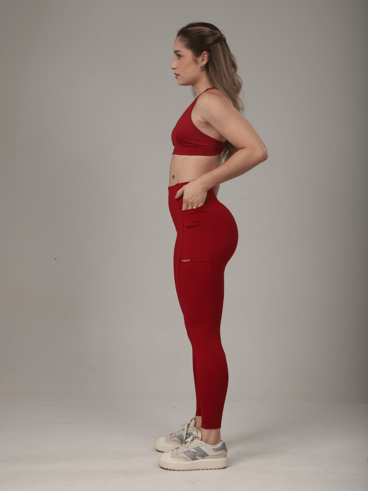 LEGGING FLEX RED CHERRY