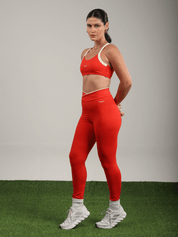LEGGING GROOVE VERMELHO BLOOM