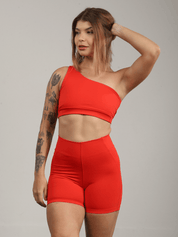 SHORT HIT VERMELHO BLOOM