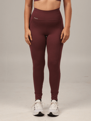LEGGING STRAPPY BURGUNDY