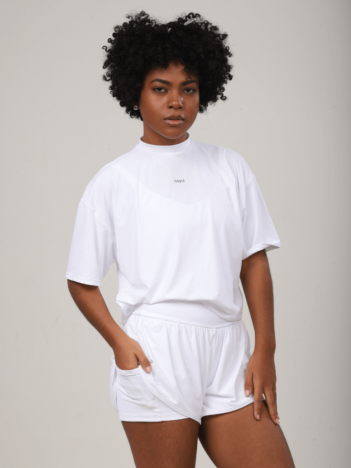 CROPPED FRESH OVERSIZED BRANCO