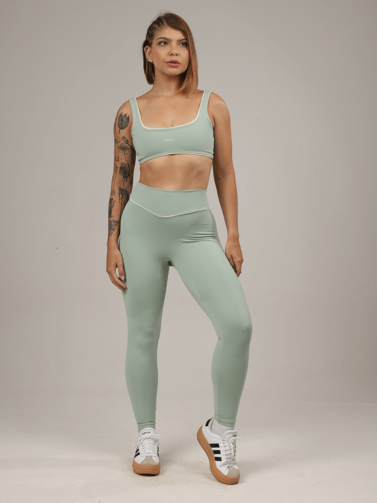 LEGGING ESSENTIAL PISTACHE