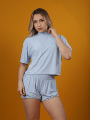 CROPPED FRESH OVERSIZED  FROZEN