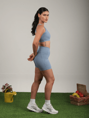 SHORT HIT AZUL LAGUNA