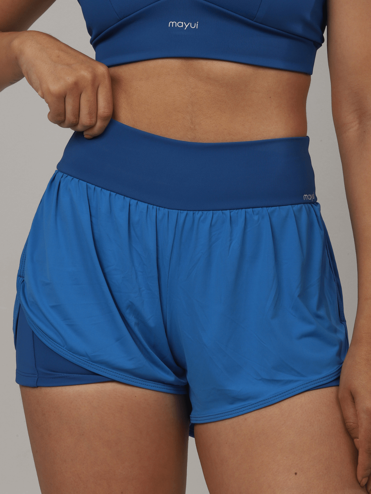 SHORT FRESH RUN AZUL ROYAL
