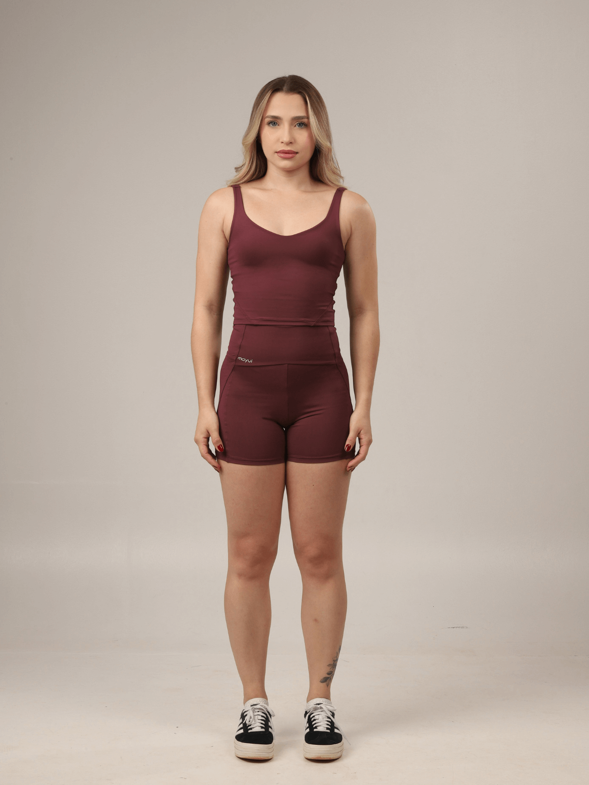REGATA TANK BURGUNDY