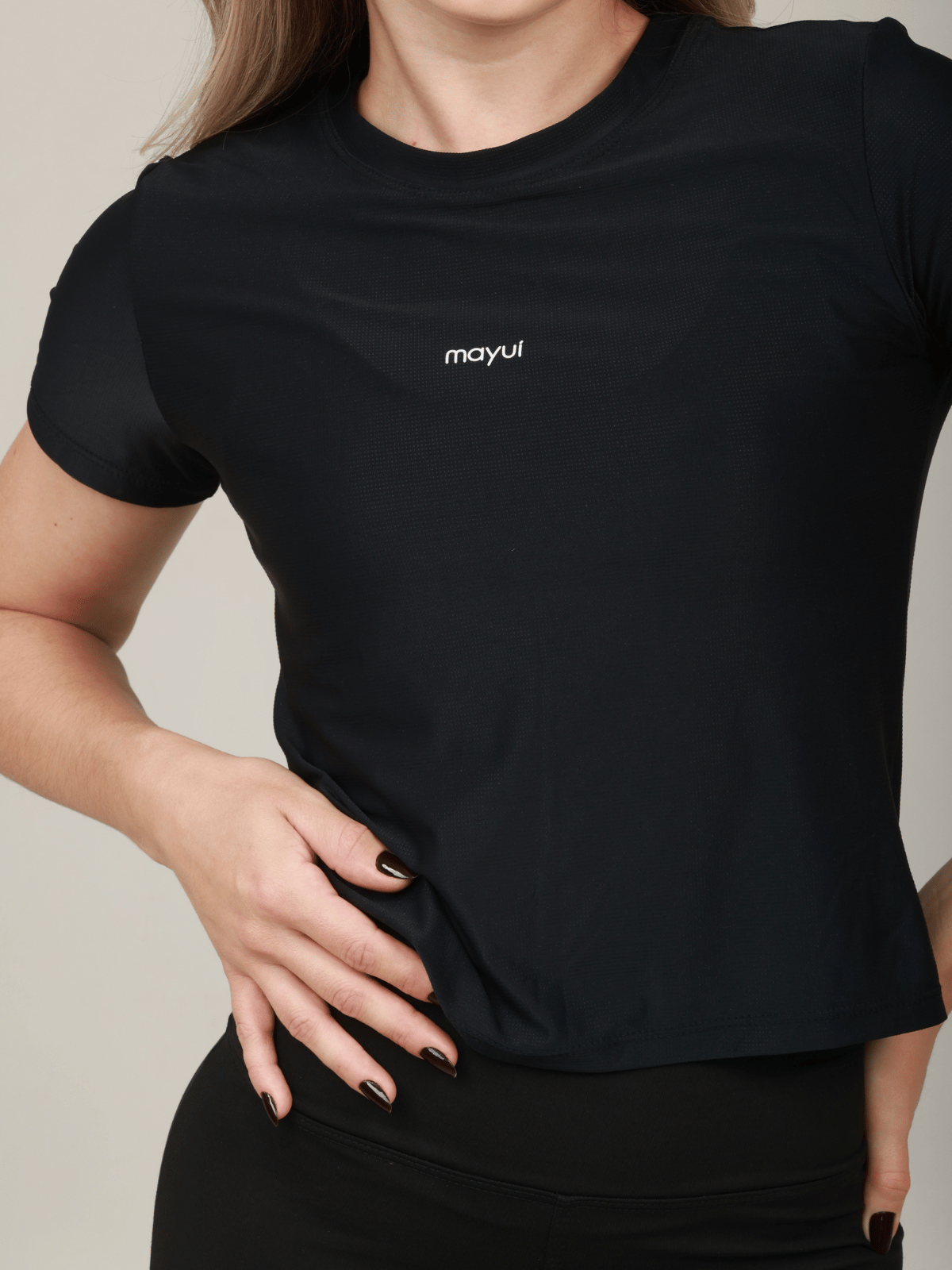 BABY TEE BRASIL PRETO POWER