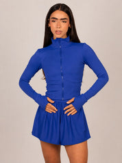 JAQUETA CORSET AZUL INTENSO