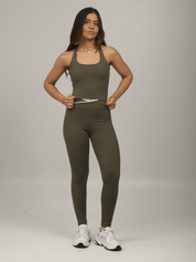LEGGING GROOVE VERDE CROCO