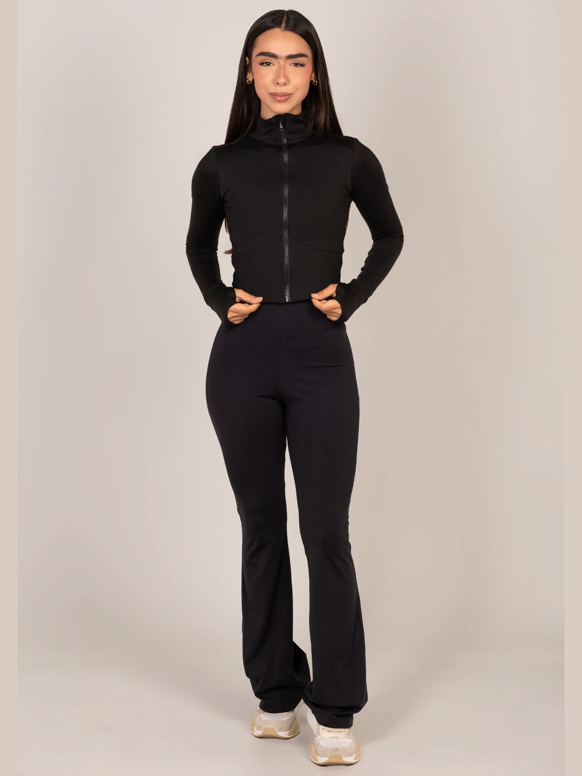 LEGGING FLARE PRETO SOFT