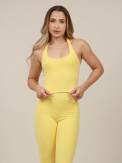REGATA SINGLE FRENTE ÚNICA AMARELO BUTTER