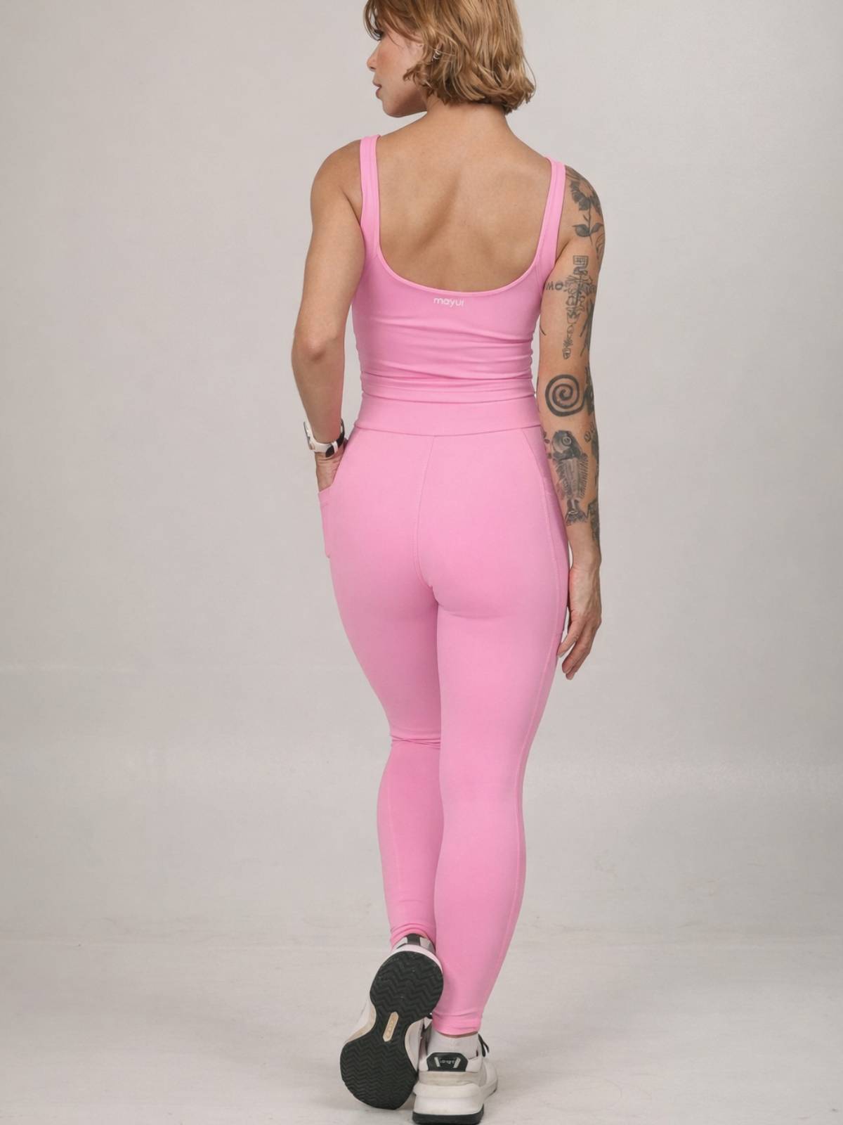 LEGGING ACTIVE ROSA BUBBLE